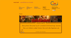 Desktop Screenshot of curryinsel.at